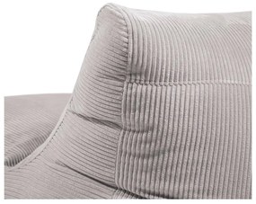 Tmavohnedý menčestrový sedací vak Seat 100 Lounge – SLOWDOWN