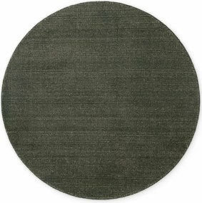 Tmavozelený ručne tkaný vlnený okrúhly koberec ø 200 cm Greenwich – Ted Baker
