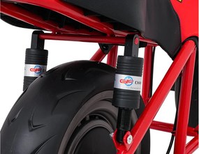 Ramiz Vozidlo Motor SUPERMOTO Červená