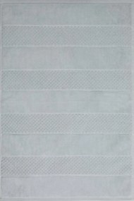 PREDLOŽKA DO KÚPEĽNE JESSI 50X70 CM STRIEBORNÁ
