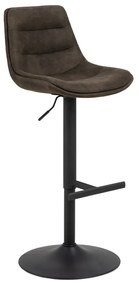 Tmavozelená barová stolička s nastaviteľnou výškou (výška sedadla 86 cm) Adisa – Actona