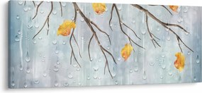 Obraz - Daždivý jeseň (120x50 cm)