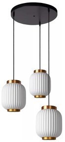 Lucide 13435/03/31 - Luster na lanku GOSSE 3xE27/40W/230V porcelán