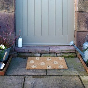 Rohožka z kokosového vlákna 40x60 cm Ghost – Artsy Doormats