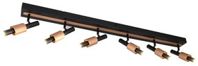 Čierne/v bronzovej farbe LED bodové svietidlo 20,5x120 cm Ikaris – Trio Select