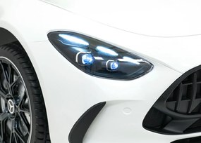 Ramiz Mercedes-Benz GT63 AMG elektrické autíčko pre deti biele