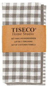 Bavlnené utierky v súprave 3 ks 70x50 cm Lines - Tiseco Home Studio