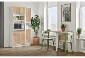 Rozkladací jedálenský stôl s doskou v dekore duba 76x28 cm Papillon – TemaHome