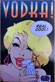 Ceduľa Vodka Real Cool