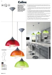 Redo 06-032 - Luster na lanku COLINE 1xE27/42W/230V