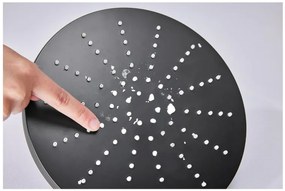 Livarno home Súprava hlavovej sprchy (čierna)  (100378989)