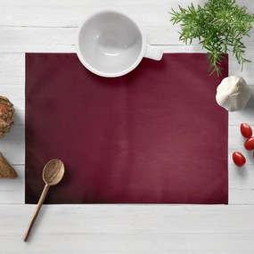 Biante Bavlnené saténové prestieranie na stôl ST-004 Vínové 30x40 cm