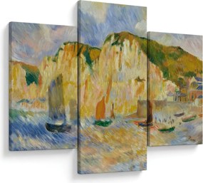 Obraz - Auguste Renoir, Sea and Cliffs, reprodukcia (90x60 cm)