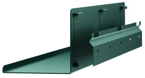 Poličky na stenu JOANNE 700 mm, Modern: fľašková zelená