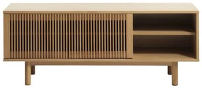 Dizajnový TV stolík Calloway 143 cm prírodný dub