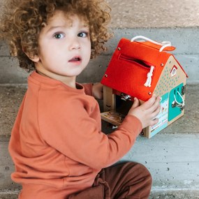 Lilliputiens - drevený domček so zámkami