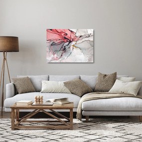 Sklenený obraz abstrakcie (70x50 cm)