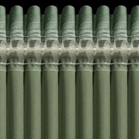 ZATEMŇOVACÍ ZÁVES NA PÁSKE ROSA 140X270 CM TMAVOMÄTOVÁ