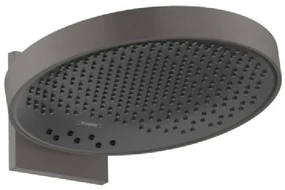 Hansgrohe Rainfinity, hlavová sprcha 360 3jet s pripojením na stenu, kartáčovaný čierny chróm, HAN-26234340