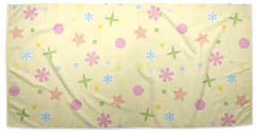 Sablio Uterák Hviezdy, kvety a bodky - 70x140 cm