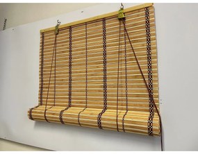 Gardinia Bambusová roleta Tara prírodná/čerešňa, 120 x 160 cm