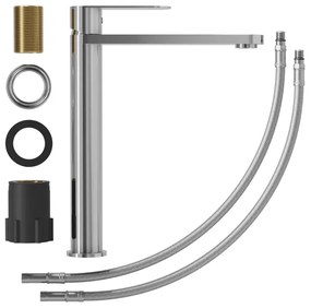 BATH DELUXE 28-027-02-83-02 - Umývadlová batéria TARNBY 27,3 cm chróm