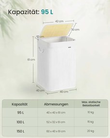 Kôš na bielizeň LCB060W01