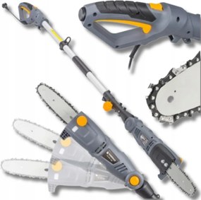 Elektrická reťazová píla na konáre s výložníkom, Teleskopická, Zahradná