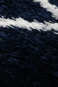 Koberec Boho 610 NAVY BLUE/CREAM rozmery koberec: 80x150 cm
