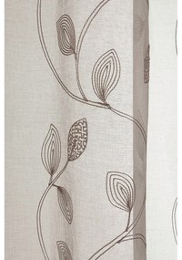 Hnedá voálová záclona 135x245 cm – Sehlbach