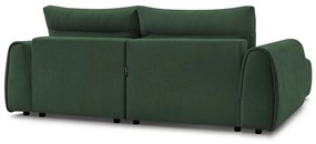 Tmavozelená rohová pohovka Aden – Bobochic Paris