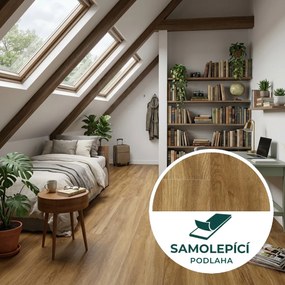 Vinylová podlaha samolepiaca Canadian Design Hamilton Peel & Stick, 914,4x152,4 mm, Egibi