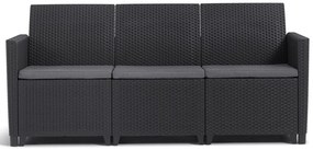Sedačka MARIE 3 SEATERS SOFA, grafit