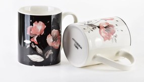 Porcelánový hrnček Colorato Primavera 400 ml sada 2ks