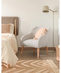 Béžová stojacia lampa Kave Home Alish