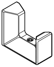 GROHE 40782000 - Háčik na župan SELECTION CUBE lesklý chróm