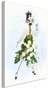 Artgeist Obraz - Herbal Girl (1 Part) Vertical Veľkosť: 80x120, Verzia: Premium Print