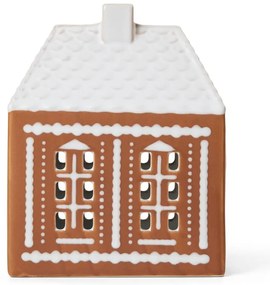 Keramický svietnik na čajovú sviečku Gingerbread Lighthouse – Kähler Design