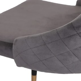 Stolička LOGAN sivá ALL 986431