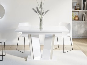 Rozkladací jedálenský stôl Lyliad II, Farby: artisan / čierna