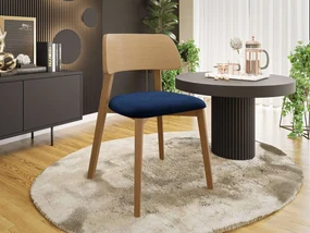 Jedálenská stolička Azunax, Dostupné poťahy: Magic Velvet 2216, Farby: prírodná