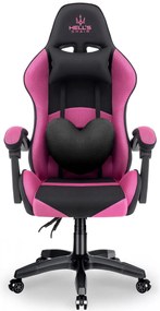 Hells Herné kreslo Hell's Chair Rainbow Pink Black Mesh