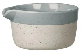 Sivá/béžová keramická kanvička na mlieko 150 ml Sablo – Blomus