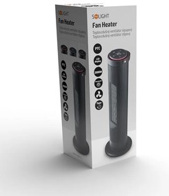 SOLIGHT Teplovzdušný ventilátor stĺpový 2000W