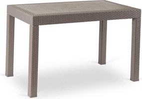 Záhradný stôl Floriano (hnedá) (pre 6 osôb). Akcia -12%. Vlastná spoľahlivá doprava až k Vám domov. 1119345