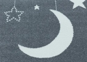 Koberce Breno Kusový koberec FUNNY 2101 Blue, modrá, viacfarebná,80 x 150 cm