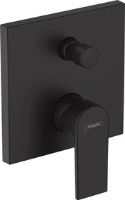 Hansgrohe Vernis Shape, vaňová batéria pod omietku, čierna matná, HAN-71468670
