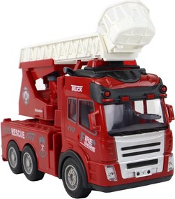 LEAN Toys Diaľkovo ovládaný model hasičského rebríka