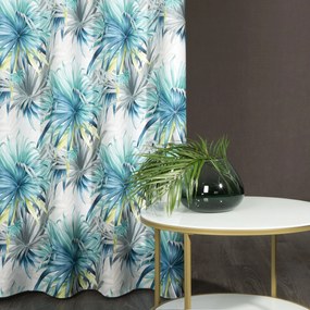 ZATEMŇOVACÍ ZÁVES NA KRÚŽKOCH INGRID 140X250 CM VZOROVANÁ