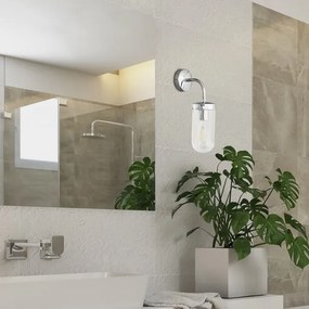 Rabalux 3309 - Kúpeľňové nástenné svietidlo YAGO 1xE27/60W/230V chróm